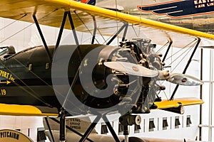 Old Airplane Roter Propeller History Model Museum