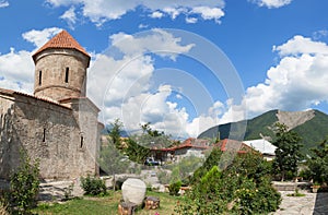 Old Albanian church in Kish Azerbaijan