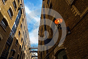 Old alley in Southwark, London photo