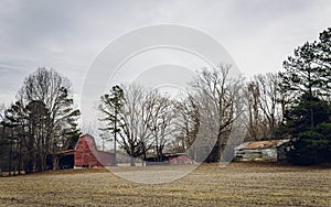 Old American barns