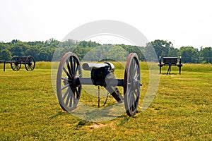 Old American Civil War cannon