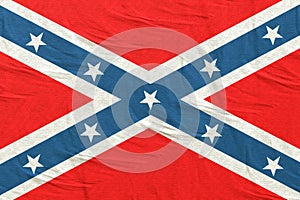 Old american confederate flag
