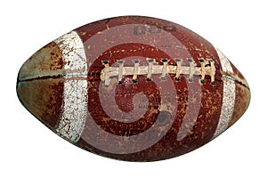 Old american football ball