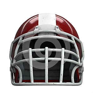 Old American Football Helmet