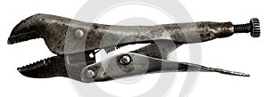 Old american pliers-spanner photo