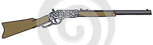 Old american rifle
