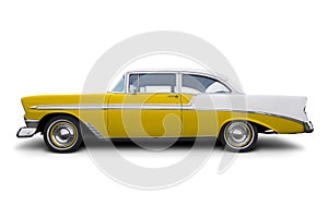 Old american taxi