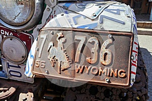 Old License Plates