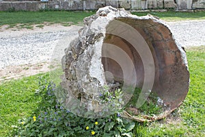 Old amphora, Broken Clay huge Pot