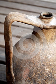 Old amphora handle
