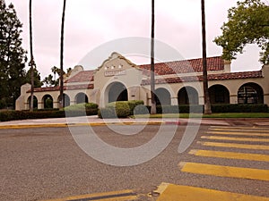 Old Anaheim Santa Fe Train Depot