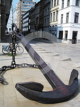 Old anchor