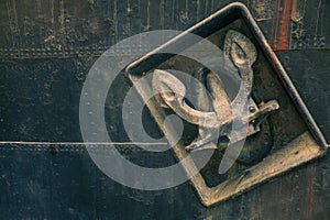 Old anchor