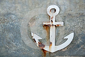 Old anchor