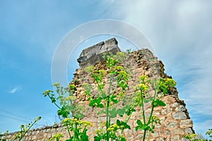 Old and ancient city wall in nicaea iznik Bursa