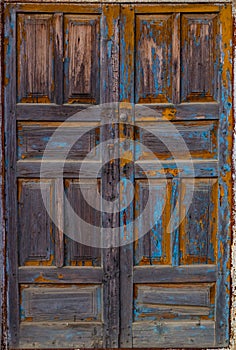 Old Ancient Door with rusty colours