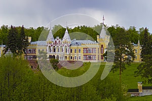 Old ancient manor of a rich Russian landowner