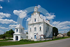 Old orthodox church of Assumption of the Blessed Virgin Mary. Busyazh, Ivatsevichi district, Brest region, Belarus. photo