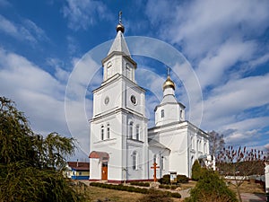 Old ancient St. Nicholas Church. Logoisk, Minsk region, Belarus