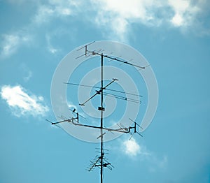 Old antenna for television