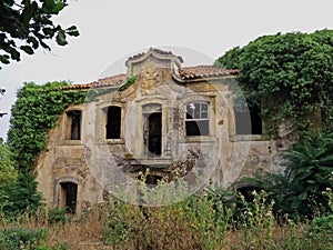 Old antique abandoned convent
