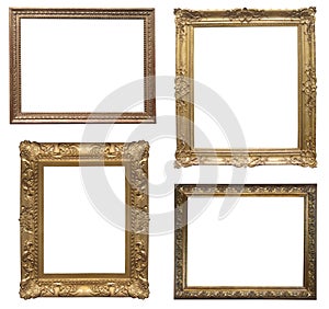 Old antique frame - set