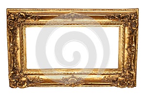 Old antique gold frame