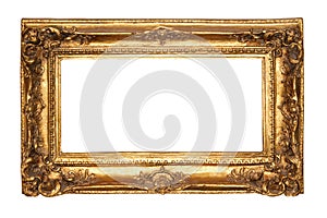 Old antique gold frame