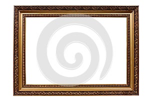 Old antique gold frame