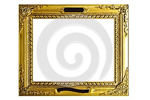 Old antique gold frame