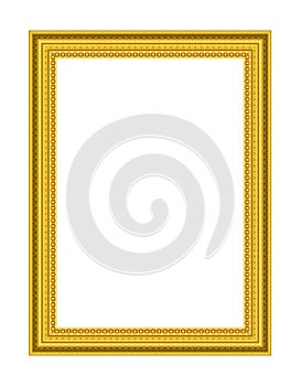 Old antique gold frame