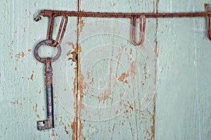 Old antique key