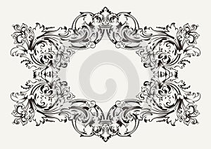 Old Antique Ornate Frame