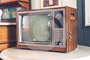 old and antique television