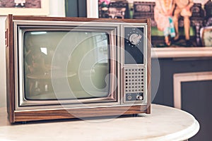 old and antique television