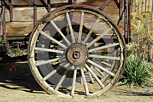 Starý antický vagón kolo 