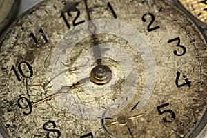 Old antique wall clock