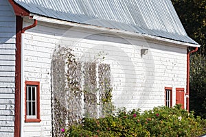 Old Antique wood barn