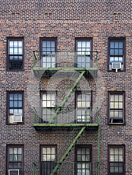 Old apartment building Manhattan, New York City