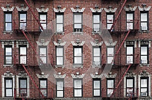 Old apartment building Manhattan, New York City