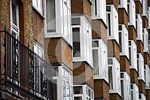 old apartment buildings in London