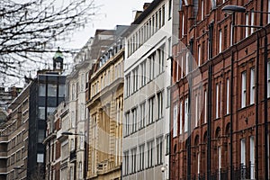 old apartment buildings in London