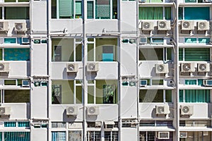 Old apartment in Hong Kong