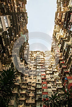 Old apartment in Hong Kong,Part of tranformer scene