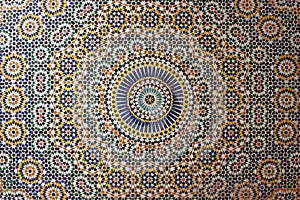 Old Arab Mosaic photo