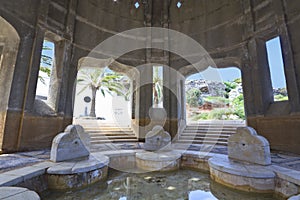 Old arab spa at Rhodes in Greece