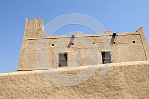 Old arabian castle in Fujairah photo
