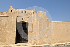 Old arabian castle in Fujairah