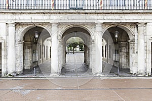 Old arches architecture