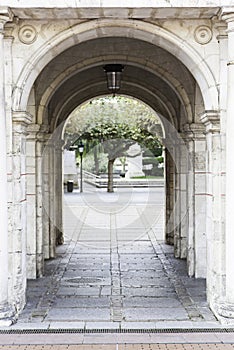 Old arches architecture